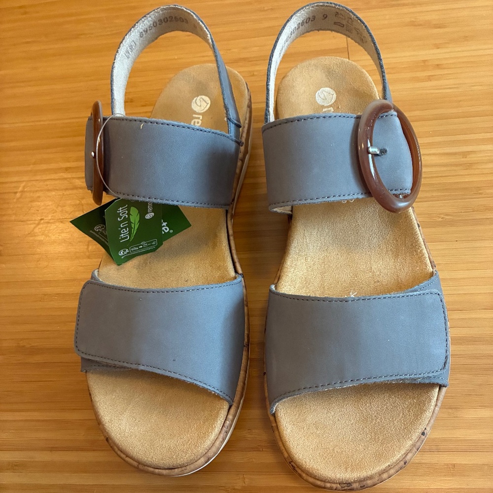 Remonte Jocelyn 53 Sandal in blue. New without tags.  (sale limited time only)